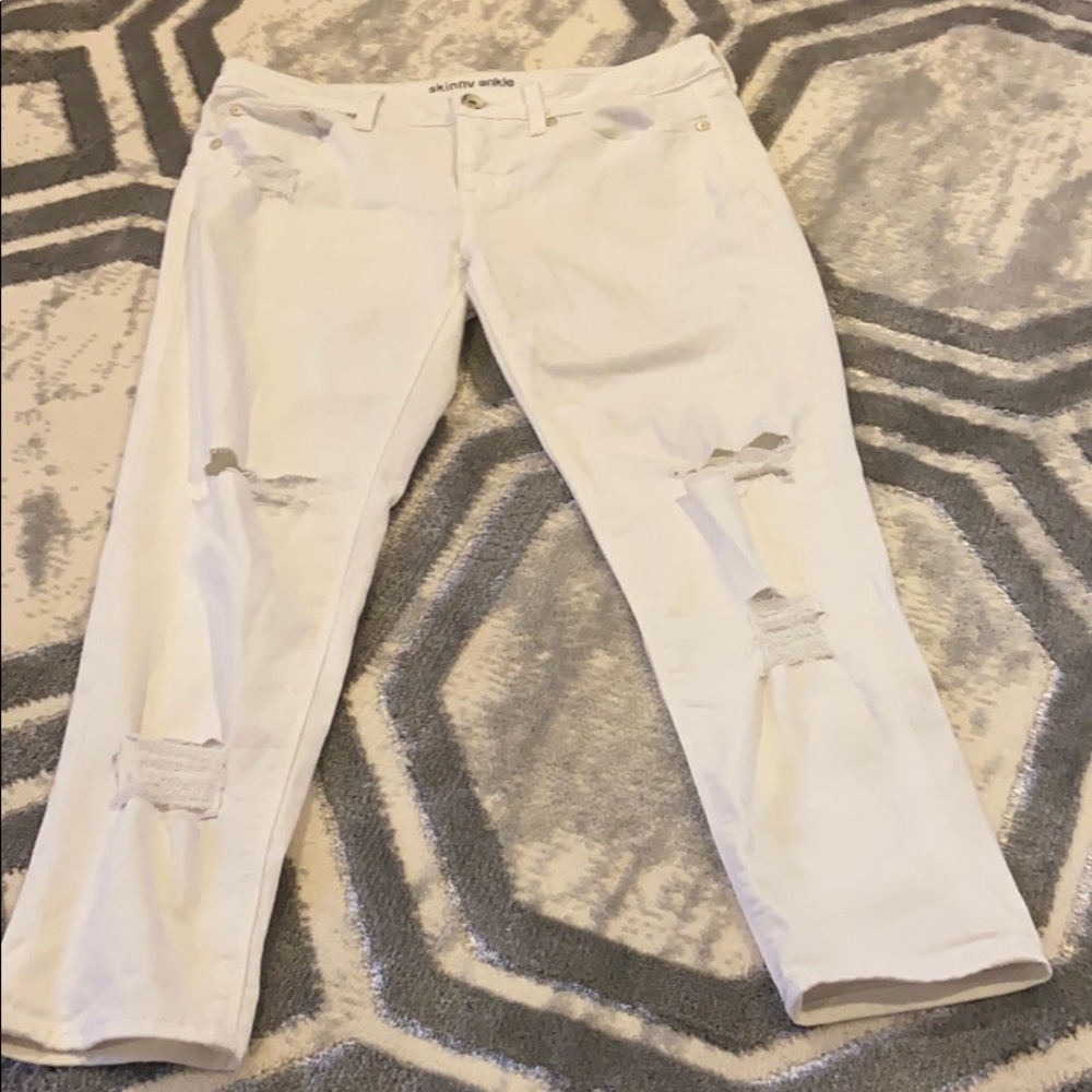 JCP SKINNY ANKLE JEANS